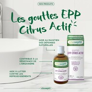 Au lieu de risquer le coup de froid... OLIOSEPTIL® ! 

L'EPP Citrus Actif d'OLIOSEPTIL® associe 4 actifs d'origine naturelle pour leurs bienfaits complémentaires ! 🤩
👉 L’extrait de Pépins de Pamplemousse dont les composés actifs, les bioflavonoïdes, contribuent à l’équilibre microbien des organes et des tissus. Ils favorises également la résistance de l’organisme et aide à combattre les refroidissements.
👉 L’extrait de Carvi est utilisé pour faciliter la digestion tout en contribuant à la résistance de l'organisme.
👉 L’extrait de Gentiane est connu pour aider au maintien de la fonction intestinale tout en favorisant la fatigue.

L'EPP Citrus Actif est à retrouver en pharmacie ou sur notre site internet ! 😍

#olioseptil #conseil #immunité #automne #rhume #sante #forme #vitalite #santedurable #huileessentielle #astuce #ineldea #laboratoireineldea #pharmacie