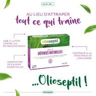 L'automne est bien installé et il est temps de booster votre immunité ! 🍂

Les Gélules Défenses Naturelles d'OLIOSEPTIL® sont composées de 6 huiles essentielles (Tea Tree, Ravintsara, Genévrier, Thym, Citron et Niaouli) pour participer à la résistance de l'organisme et aider à combattre les refroidissements. 😪 

💡 Notre conseil d'utilisation : 1 gélule par jour pendant 30 jours (de préférence pendant les repas) ou de manière ponctuelle. 

Alors au lieu de risquer un coup de froid... OLIOSEPTIL® ! 

#olioseptil #conseil #immunité #automne #rhume #sante #forme #vitalite #santedurable #huileessentielle #astuce #ineldea #laboratoireineldea #pharmacie